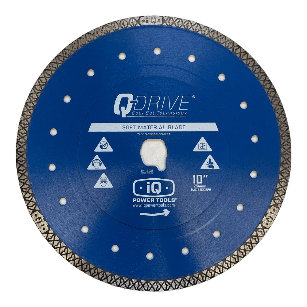 254mm x 1.5mm Q-Drive Plus-Tile Blade Dry Marble