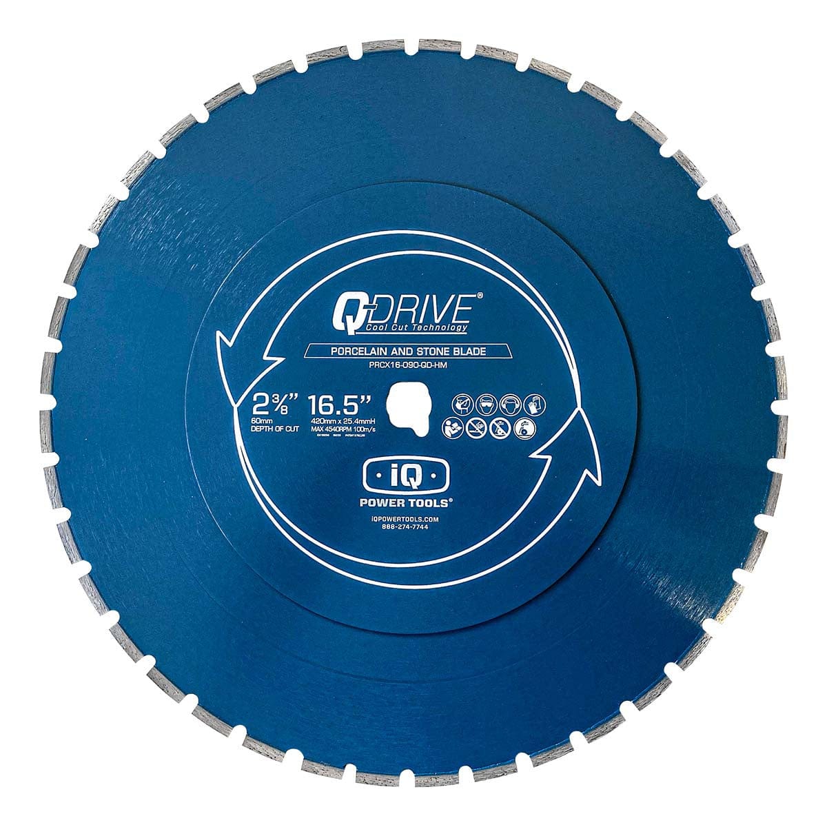 420 mm Q-Drive® Porzellan-Diamanttrennscheibe
