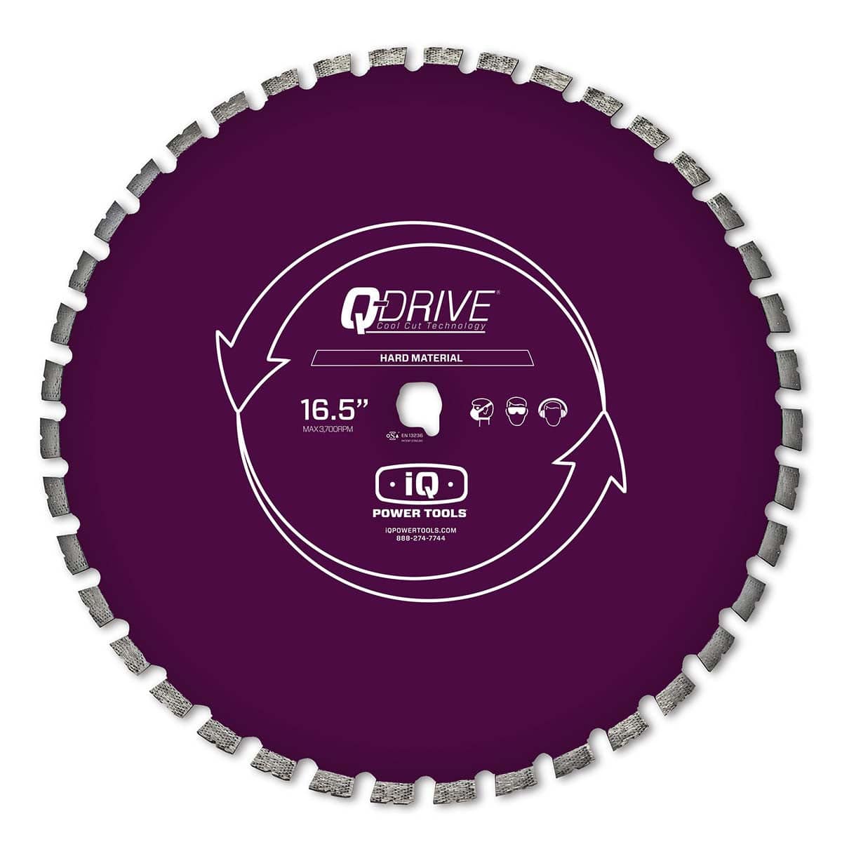 420 mm Q-Drive® Diamanttrennscheibe aus superhartem Material