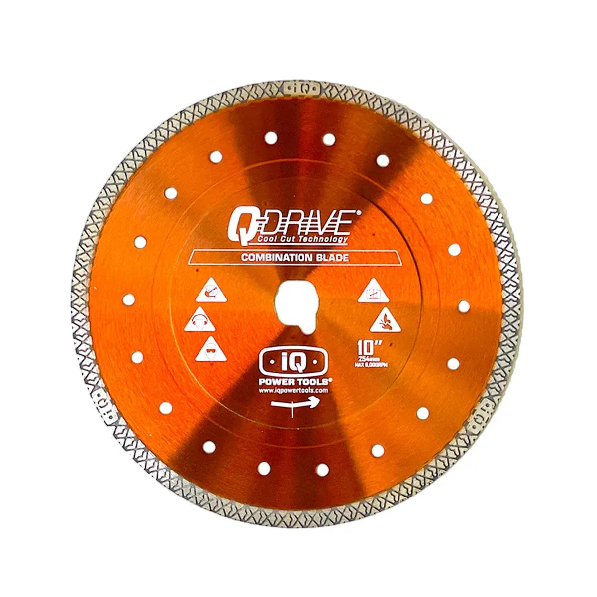 254mm x 1.5mm Q-Drive Plus-Tile Blade Dry Platinum - Combo