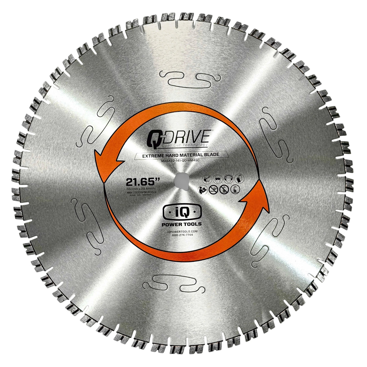 550mm HM4 SILENT CORE - Extreme Hard Material Blade - MASX22-141-QD-HM4SC
