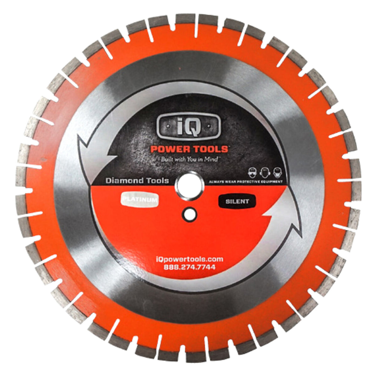 MAS14-125AP 356mm Platinum masonry blade, front
